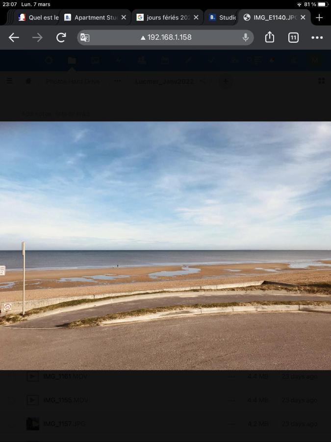 Studio Coeur De Luc/Mer Luc-sur-Mer Εξωτερικό φωτογραφία